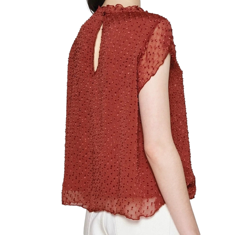 Only orange-brown blouse - Picture 2 of 9
